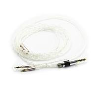Ablet Cable HiFi con macho equilibrado de 4,4 mm para auriculares Beyerdynamic T1 de 2ª, T5p de segunda generación y Sony WM1A, NW-WM1Z, PHA-2A, cable de audio chapado en plata