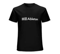 Ableton Live Logoessential - Camiseta para hombre con gráfico divertido, camiseta para hombre, color negro, Negro, XL