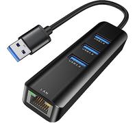 ABLEWE HUB USB 3.0 a Ethernet 4 en 1