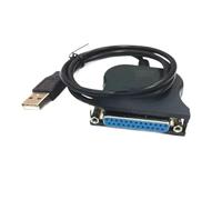 ABLNLPYOC Cable de impresión USB a puerto paralelo DB25 pin cable adaptador USB a antiguo cable de interfaz de impresora 25 agujeros