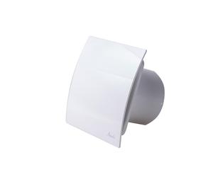 Abluftventilador Baño 100 mm Axiallüfter 4 Velocidades IPX4 Montaje Pared Escudo