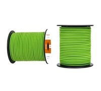 Abma Cord Cuerda Elástica 4mm 30M Cuerda de Lona Cuerda de Goma Cuerda Tensora Cuerda Expansora - Verde