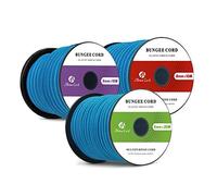 Abma Cord Cuerdas Elásticas 100% Cordón de Choque Elástico para Correas Elásticas, Redes de Carga, Elementos de Sujeción 10M o 20M