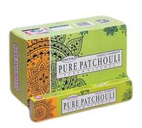 ABN Fashion Deepika Pure Patchouli - Varillas de incienso (3 unidades), diseño indio