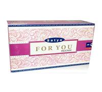 ABN Fashion Satya For You - Varillas de incienso (aroma natural, enrollado a mano, 6 unidades)