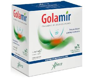 Aboca Golamir 2ACT Irritación Garganta 20 Comprimidos