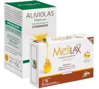 Aboca Melilax Estreñimiento 6 Microenemas + Aliviolas Fisiolax Estreñimiento 90 Comprimidos