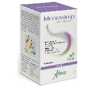 Aboca | Menovamp Cimícifuga | Complemento alimenticio 100% Natural | Síntomas de la menopausia | Frasco de 60 cápsulas