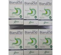ABOCA - NEOBIANACID 6 PAQUETES DE 45 TABLETAS protege la mucosa contrarrestar la la sensación de ardor