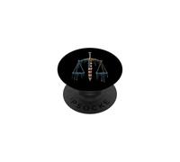 Abogado Abogado Ley Bandera Americana USA Drip Graffiti Lover PopSockets PopGrip Adhesivo