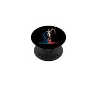 Abogado Abogado Ley Bandera Americana USA Drip Graffiti Lover PopSockets PopGrip Adhesivo