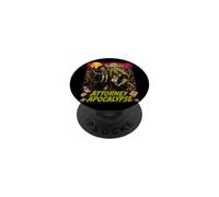 Abogado Apocalipsis Horda Zombie Ataque Abogado Derecho Humor PopSockets PopGrip Adhesivo