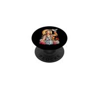 Abogado Coqueta Cristiano Crucifijo Religioso Cruz Corazón PopSockets PopGrip Adhesivo