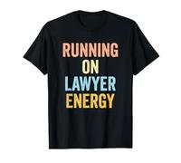 Abogado Corriendo en un litigio en la Sala de Tribunales de energía de Abogado Camiseta