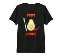 Abogado de Aguacate del Diablo Guacamole de Chile Picante Camiseta Premium