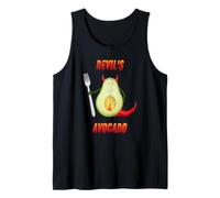 Abogado de Aguacate del Diablo Guacamole de Chile Picante Camiseta sin Mangas