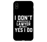 Abogado Divertido Disfraz Asesor Legal Abogados de Casos de litigios Carcasa para iPhone XS MAX