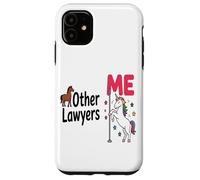 Abogado Divertido Unicornio Otros Abogados Yo Amante del Carcasa para iPhone 11