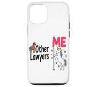 Abogado Divertido Unicornio Otros Abogados Yo Amante del Carcasa para iPhone 12/12 Pro