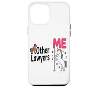 Abogado Divertido Unicornio Otros Abogados Yo Amante del Carcasa para iPhone 12 Pro MAX