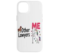 Abogado Divertido Unicornio Otros Abogados Yo Amante del Carcasa para iPhone 14 Plus