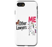 Abogado Divertido Unicornio Otros Abogados Yo Amante del Carcasa para iPhone SE (2020) / 7/8