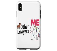 Abogado Divertido Unicornio Otros Abogados Yo Amante del Carcasa para iPhone XS MAX