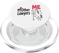 Abogado Divertido Unicornio Otros Abogados Yo Amante del PopSockets PopGrip para MagSafe