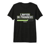 Abogado en Curso por Favor, Espere Abogado Juristen Sprüche Camiseta Premium