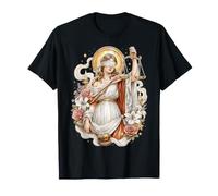 Abogado Escalas de Justicia Ley Coqueta Cristiano Religioso Camiseta