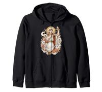Abogado Escalas de Justicia Ley Coqueta Cristiano Religioso Sudadera con Capucha