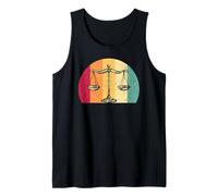 Abogado Juez Retro Vintage Camiseta sin Mangas