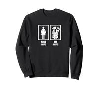 Abogado Su Esposa Mi Esposa Marido Divertido Abogado Sudadera