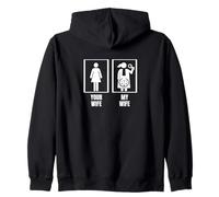 Abogado Su Esposa Mi Esposa Marido Divertido Abogado Sudadera con Capucha