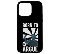 Abogados Born To Argue Abogados Estudio de leyes Abogados Diciendo Carcasa para iPhone 15 Pro MAX