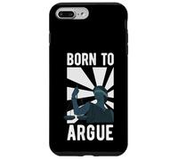 Abogados Born To Argue Abogados Estudio de leyes Abogados Diciendo Carcasa para iPhone 7 Plus/8 Plus
