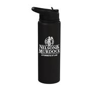 Abogados de Nelson & Murdock Justicia es ciega Stainless Steel Insulated Water Bottle