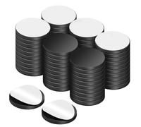 ABOHU Puntos Magnéticos - Imanes Adhesivos Redondos, Placas Magnéticas Autoadhesivas 2x2 cm, Parches Autoadhesivos para Notas, Fotos y Objetos Ligeros, Placas magnéticas autoadhesivas(80 Unidades)