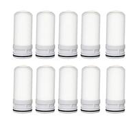 Aboiled 10 filtros de agua para grifo, accesorios de cerámica, cartucho de extracción práctico, duradero