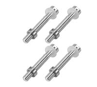 Aboiled Juego de 4 placas M2,5 x 18,5 mm, para jugador, tornillos, hardware, cabezales, cartuchos, punteros, vinilo, placas LP, jugador