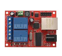 Aboiled Lan Ethernet de 2 vías relé placa de retardo interruptor/controlador UDP servidor web