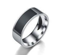Aboiled NFC Smart Chip Ring Handy-Label Smart Ring Technology NFC Wearable Smart Ring Nuevo B 1 pieza