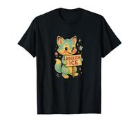 Abolir Ice Fox con Signo ilustración Camiseta