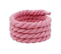 abolishr Cordones redondos de lino de 10mm de ancho para zapatillas, zapatos de tabla adecuados, cuerda para zapatos de lona, decoración de cordones deportivos