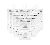 Abonana 10 Pieza Bolsas Antihumedad Armarios, Bolsas Deshumidificadoras para Armario, Deshumidificador Colgante Anti Moho para Armario, baño(Blanco)