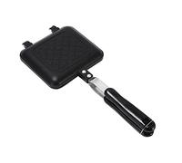 Abonda Sandwichera Caliente,Molpara gofres | Máquina para Hacer Hierro Fundido, Equipo Cocina para fogatas: planchas para Pasteles para Acampar Máquina para Hacer montaña