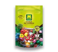 Abono 100% Humus de Lombriz ECOLÓGICO y Bio-Orgánico 3L | MUY EFECTIVO y 100% natural | Para aplicar en hasta 40 m2 de Huerta SIN OLOR y sólo es necesario 10 GR por planta ECO | Nexum Market