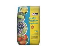 Abono CE Azufre Cúprico de Espolvoreo para Plantas y Cultivos, 1 kg.