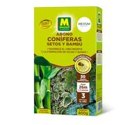 Abono Ecológico para Coníferas, Setos y Bambú | ECO 800 gr Eficaz | Fertilizante Orgánico NPK 6-4-4 | Fortalece Tejidos, Mejora el Crecimiento y Potencia el Verdor de tus Plantas | Nexum Market