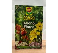 ABONO FLORES 1 KG. Abono ideal para plantas de Flor como las PETUNIAS, BEGONIAS, FUCSIAS, CRISANTEMOS, LILAS, PENSAMIENTOS, VERBENA, GERANIOS, IMPATIENS, JAZMÍN NPK 15-6-12 + Mg 2 + S 22,5
